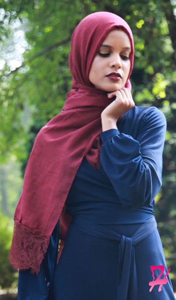 My Favorite Hijab in Blue